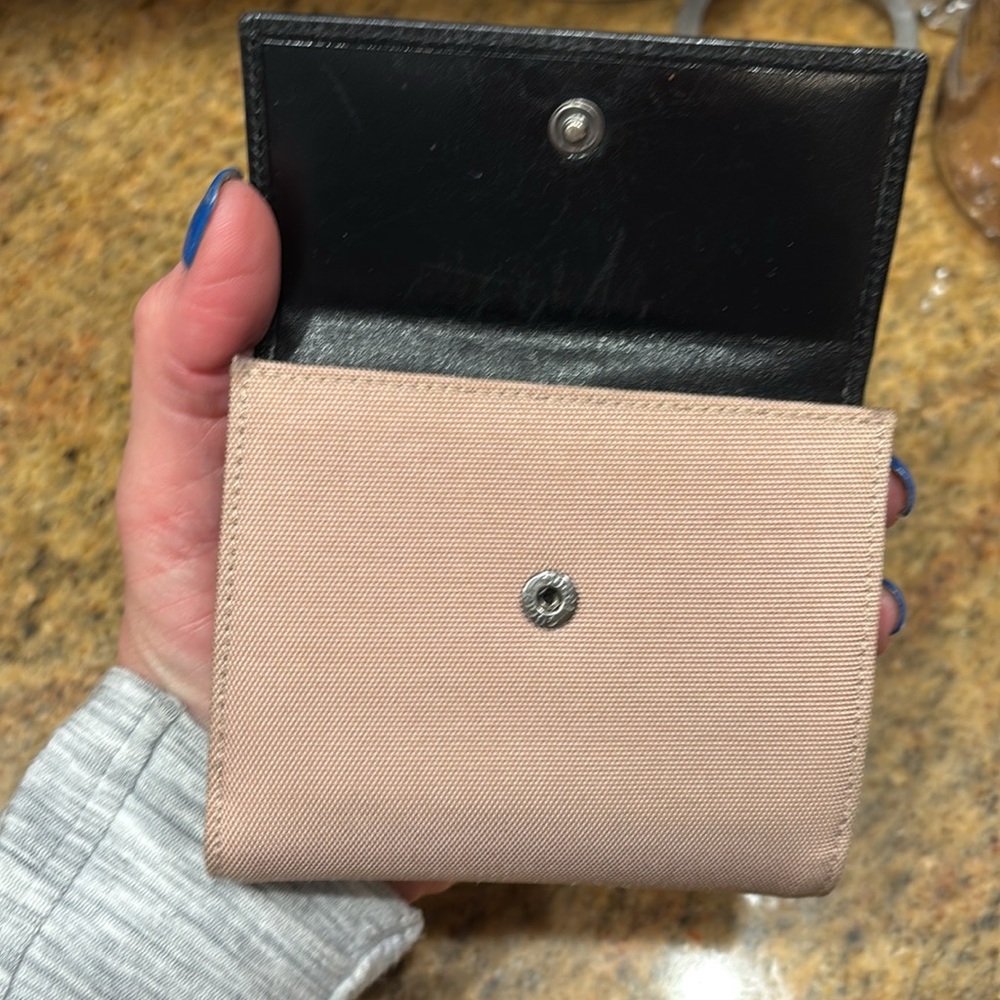 Vintage Gucci Unisex canvas and calf leather wallet with dust bag - Picture 9 of 10